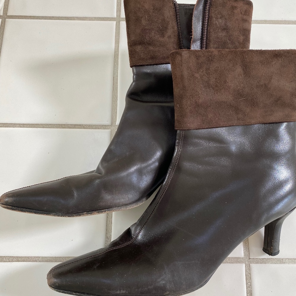 Lovely Vanelli Suede and Leather Boots